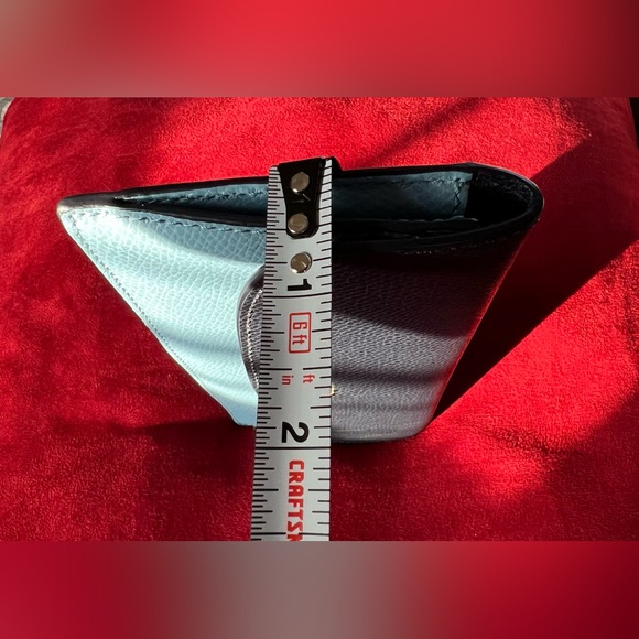 Coach Wallet - Cross Grain Leather in Blue - Picture 9 of 16